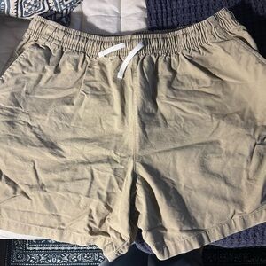 Nike Beige Elastic Shorts
